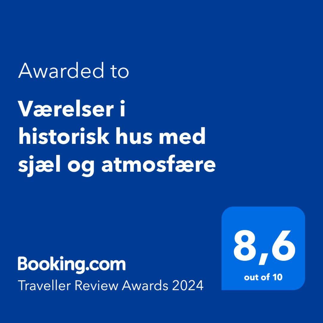 Vaerelser I Historisk Hus Med Sjael Og Atmosfaere 헬싱 외부 사진