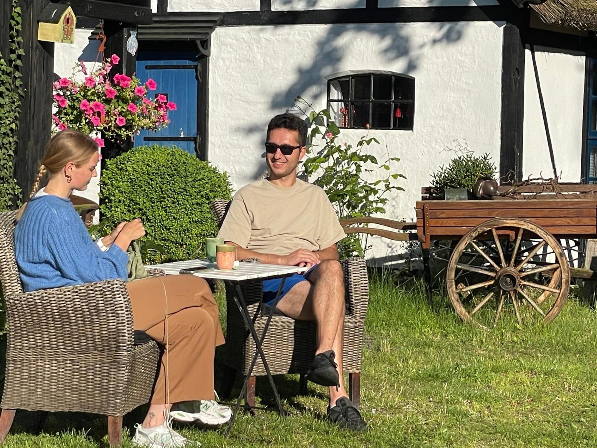 Vaerelser I Historisk Hus Med Sjael Og Atmosfaere 헬싱 외부 사진